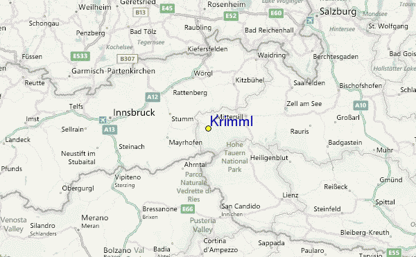 Krimml Ski Resort Guide, Location Map & Krimml ski holiday accommodation