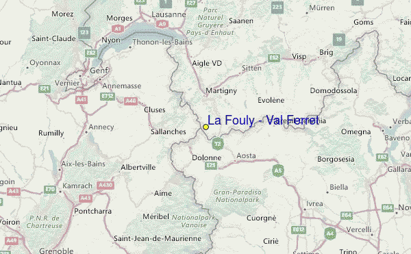 La Fouly - Val Ferret Ski Resort Guide, Location Map & La Fouly - Val