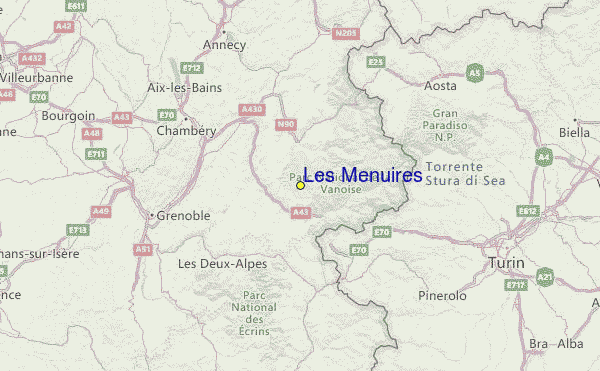 Les Menuires Ski Resort Guide, Location Map & Les Menuires ski holiday ...