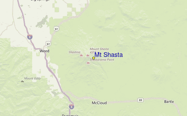 Mt Shasta Ski Resort Guide, Location Map & Mt Shasta ski holiday 