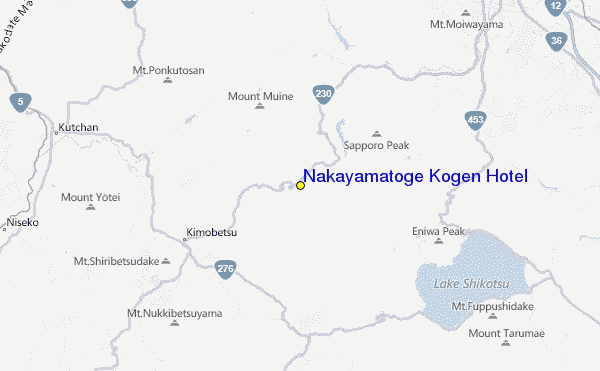 Nakayamatoge Kogen Hotel Ski Resort Guide, Location Map ...