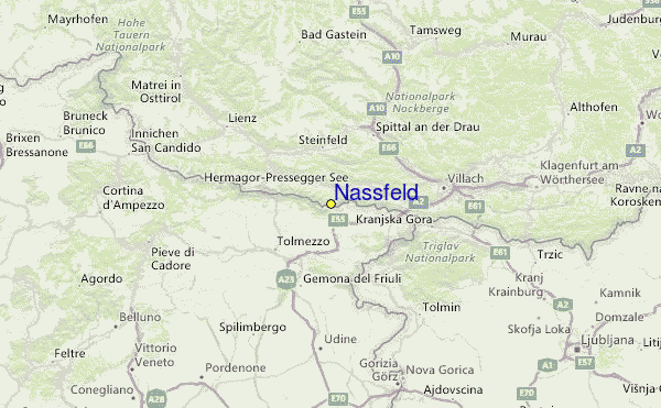Nassfeld Ski Resort Guide, Location Map & Nassfeld ski holiday