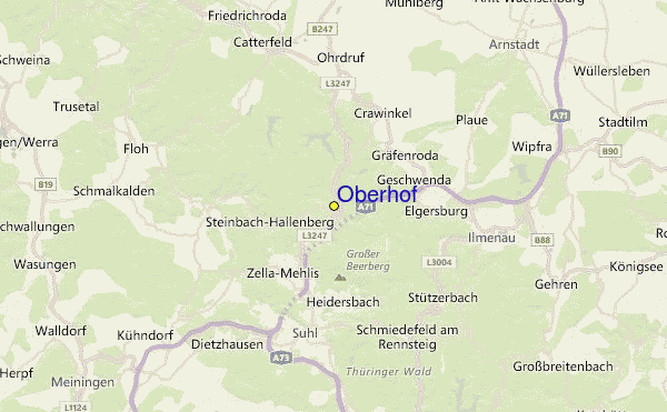 Oberhof Ski Resort Guide, Location Map & Oberhof ski holiday accommodation