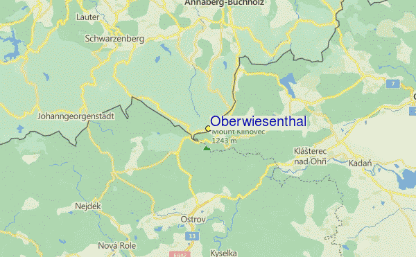 Oberwiesenthal Ski Resort Guide, Location Map & Oberwiesenthal ski