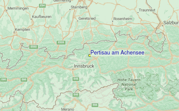 Pertisau am Achensee Ski Resort Guide, Location Map & Pertisau am