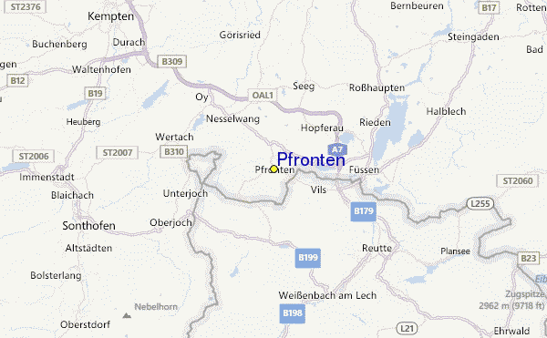 Pfronten Ski Resort Guide, Location Map & Pfronten ski holiday