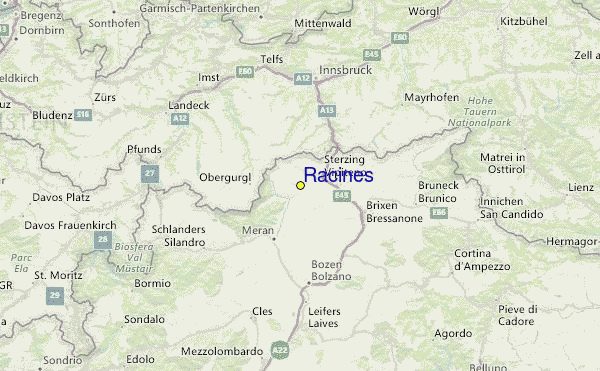 Nos Racines Map Racines Ski Resort Guide, Location Map & Racines ski holiday accommodation