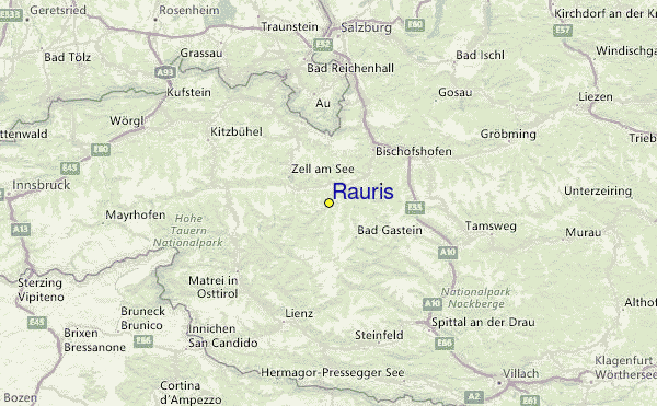 Rauris Ski Resort Guide, Location Map & Rauris ski holiday accommodation