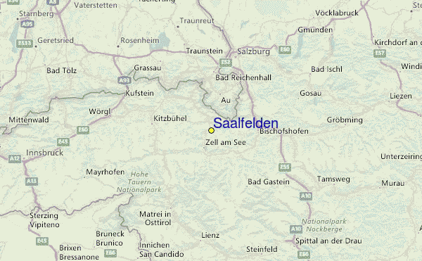 Saalfelden Ski Resort Guide, Location Map &amp; Saalfelden ski holiday