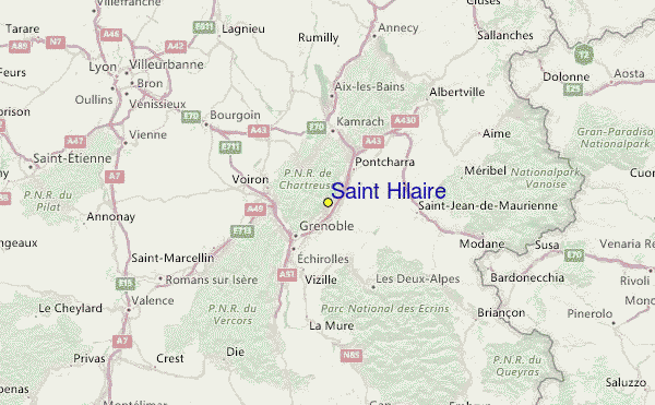 Saint Hilaire Ski Resort Guide, Location Map & Saint Hilaire ski