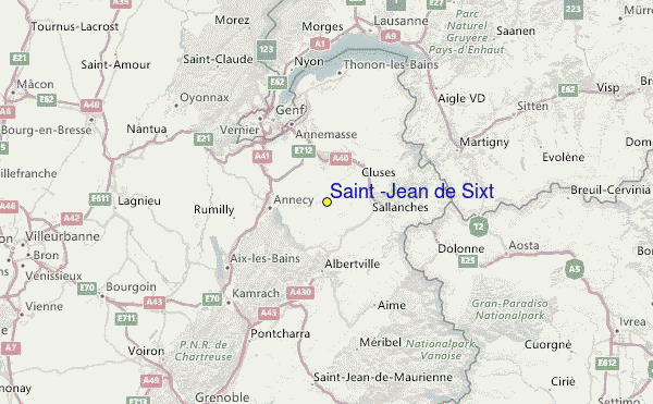 Saint -Jean de Sixt Ski Resort Guide, Location Map & Saint -Jean de ...