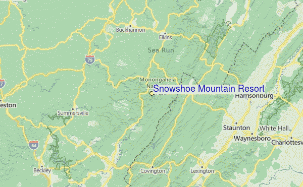 Snowshoe Mountain Resort Ski Resort Guide, Location Map & Snowshoe