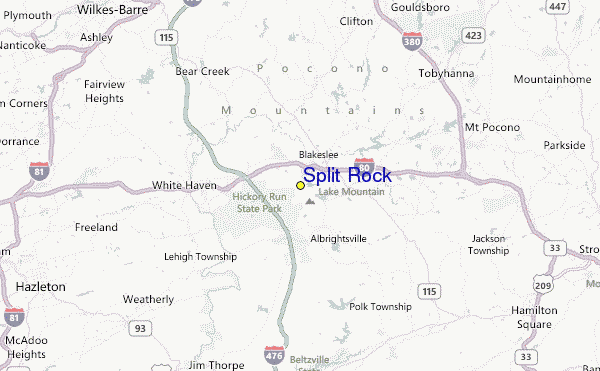 Split Rock Ski Resort Guide, Location Map & Split Rock ski holiday 
