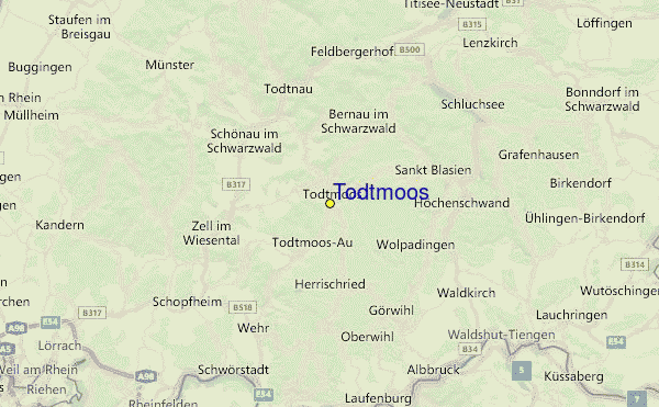 Todtmoos Ski Resort Guide, Location Map & Todtmoos ski holiday