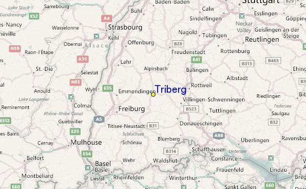 Triberg Ski Resort Guide, Location Map & Triberg ski holiday accommodation