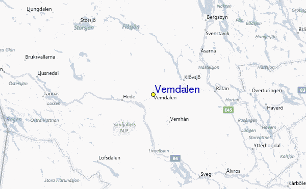 Vemdalen Ski Resort Guide, Location Map & Vemdalen ski holiday