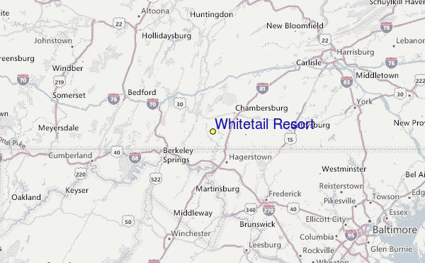 Whitetail Resort Ski Resort Guide, Location Map & Whitetail Resort ski 