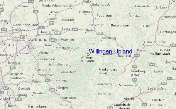 Willingen-Upland Ski Resort Guide, Location Map & Willingen-Upland ski