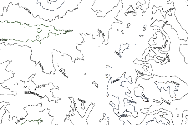 Antillanca neighbourhood contours