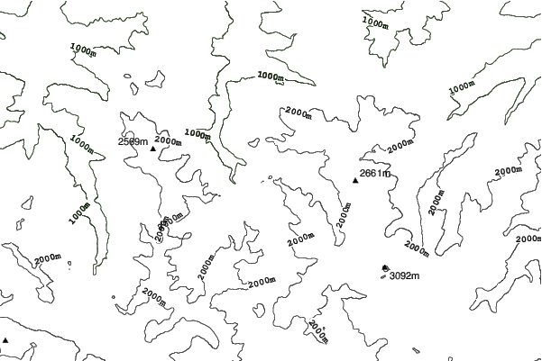 Artouste neighbourhood contours