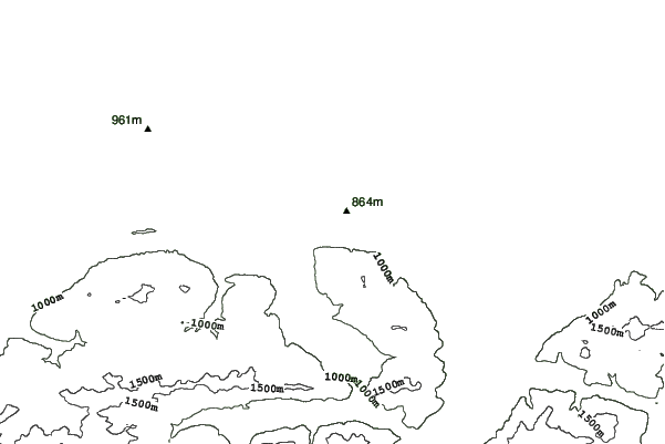 Bad Kohlgrub neighbourhood contours
