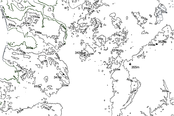 Crystal MountainMichigan neighbourhood contours