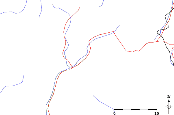Roads and rivers close to Grandvalira-Encamp