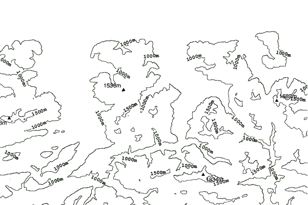 Kreuth/Hirschberg neighbourhood contours