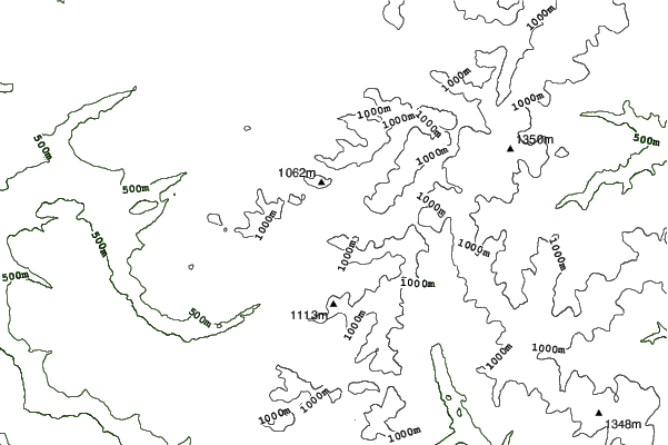 La Bresse Hohneck neighbourhood contours