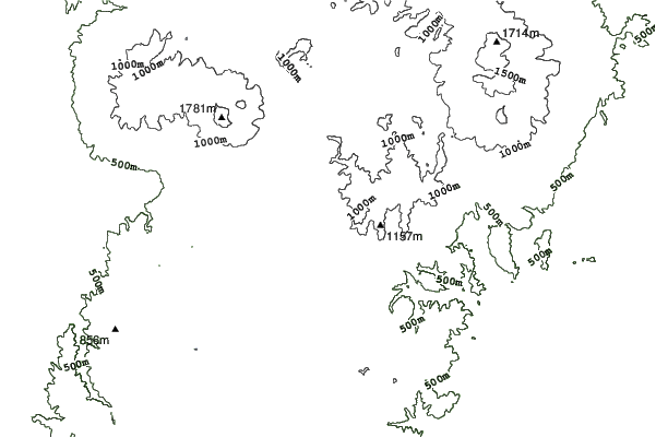 Listel Ski Fantasia neighbourhood contours