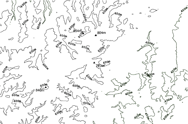 Medebach-Küstelberg/Schlossberg neighbourhood contours