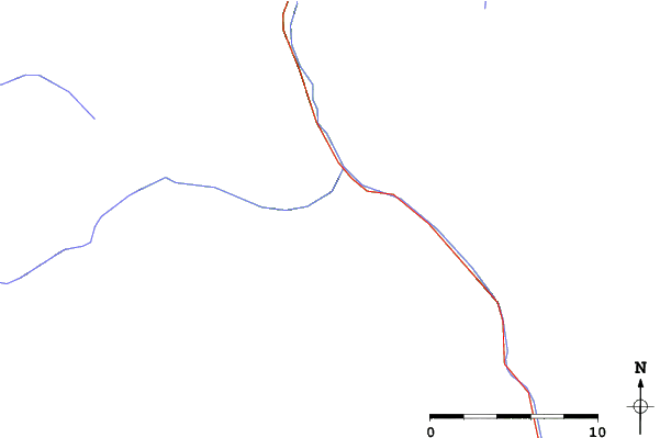 Roads and rivers close to Moonlight Basin