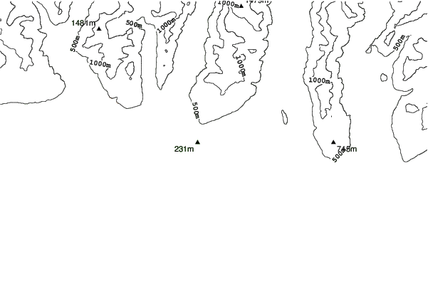 Mount Seymour neighbourhood contours