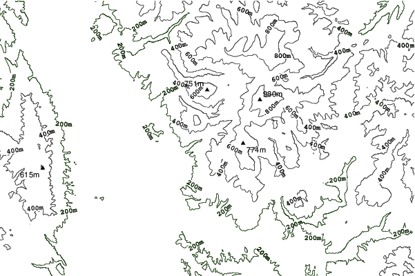Nayoro Piyashiri neighbourhood contours