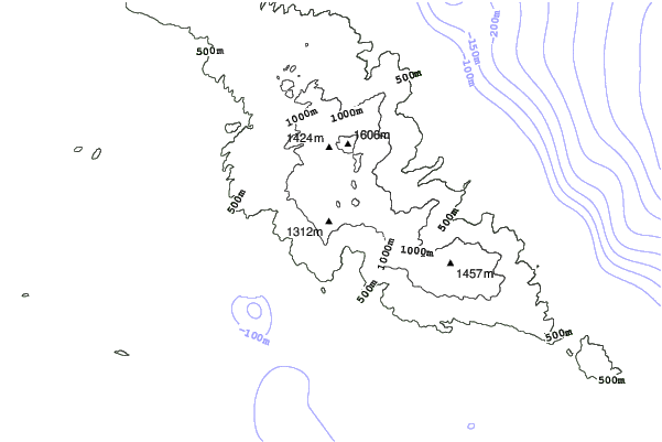 Pilion neighbourhood contours