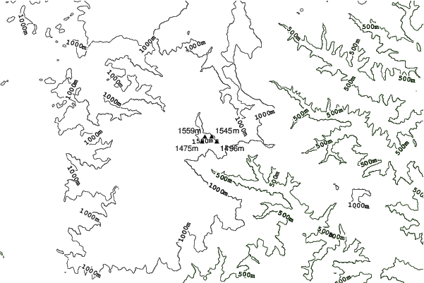 Prat Peyrot neighbourhood contours