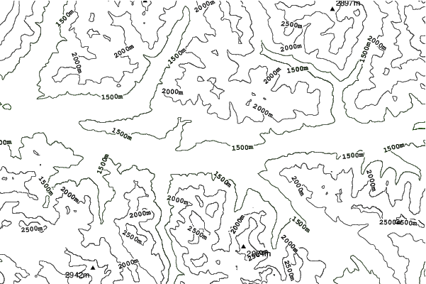 San Candido/Innichen neighbourhood contours