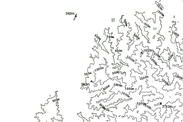 Shibataninoji NINOX neighbourhood contours