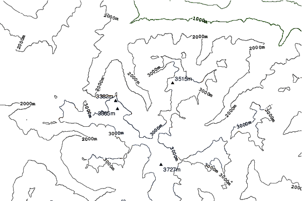 Sulden neighbourhood contours