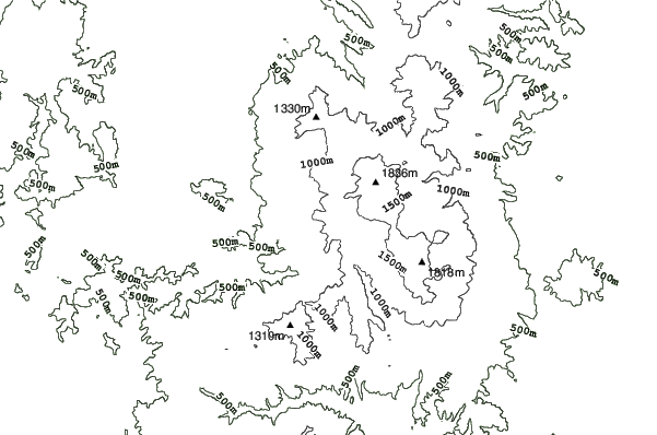 Zao Liza World neighbourhood contours