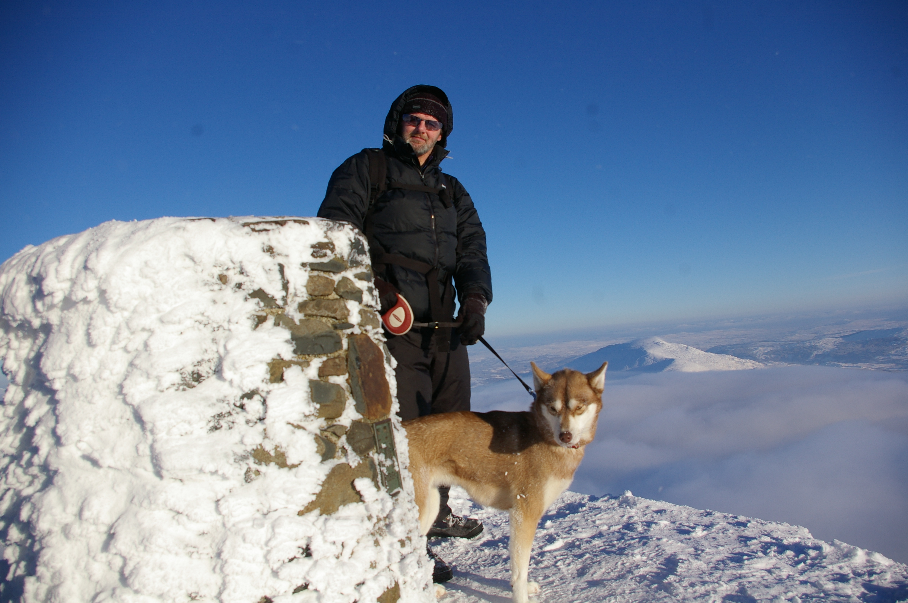 just me and my dog!, Snowdon