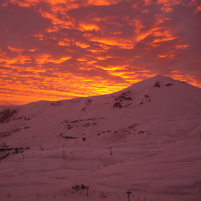 Perfect Sunset, Valle Nevado