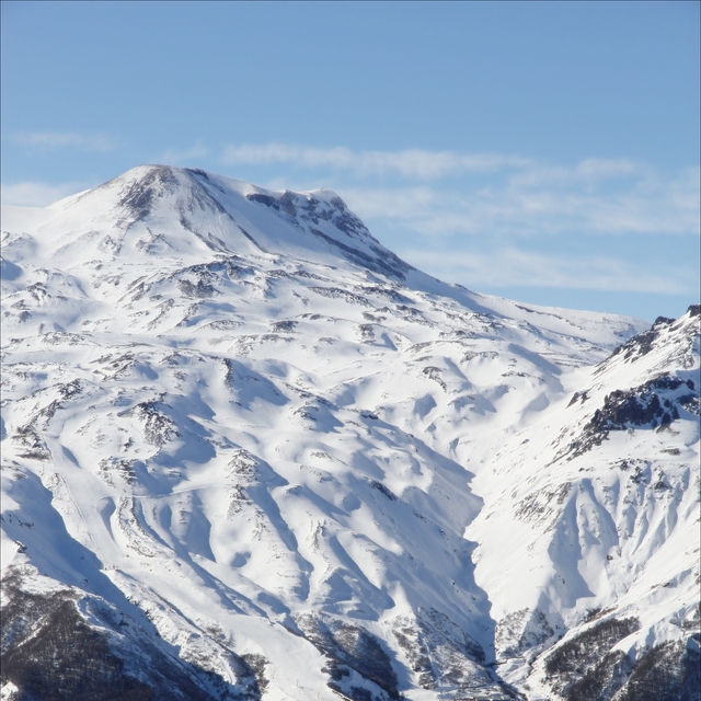 Con un desnivel vertical de 870 metros, Nevados de Chillan