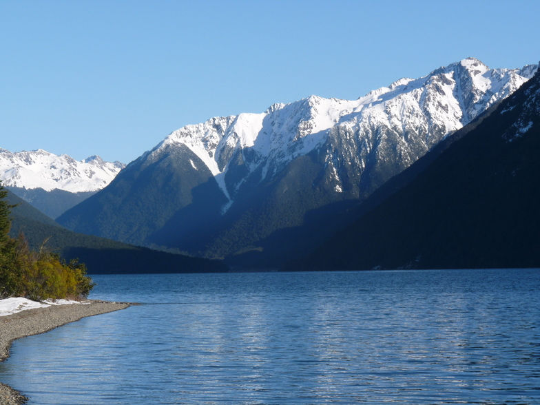 Lake Rotoiti Shoreline, Rainbow