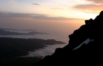 North Face Ruck, Mount Damavand
