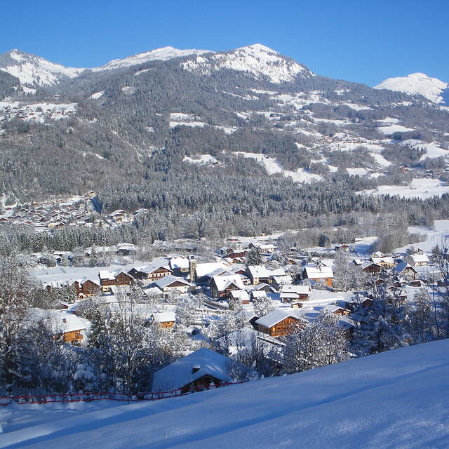 Morillon village