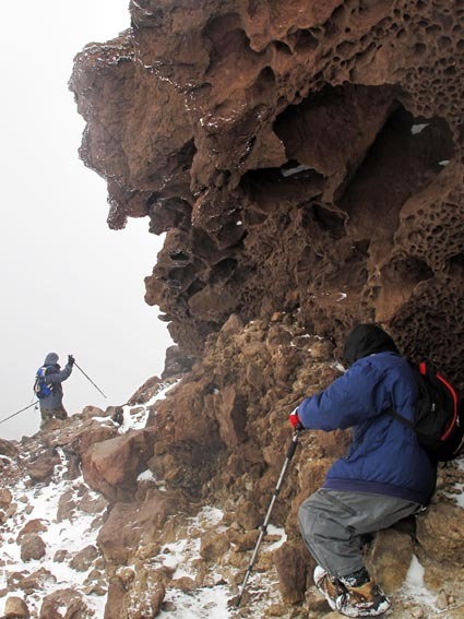 Damavand North face, Mount Damavand