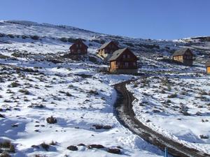 Pic from Aspen 1 to the chalets, Afriski Mountain Resort photo