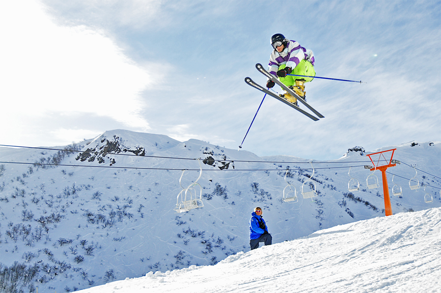 Jumpíng, Nevados de Chillan