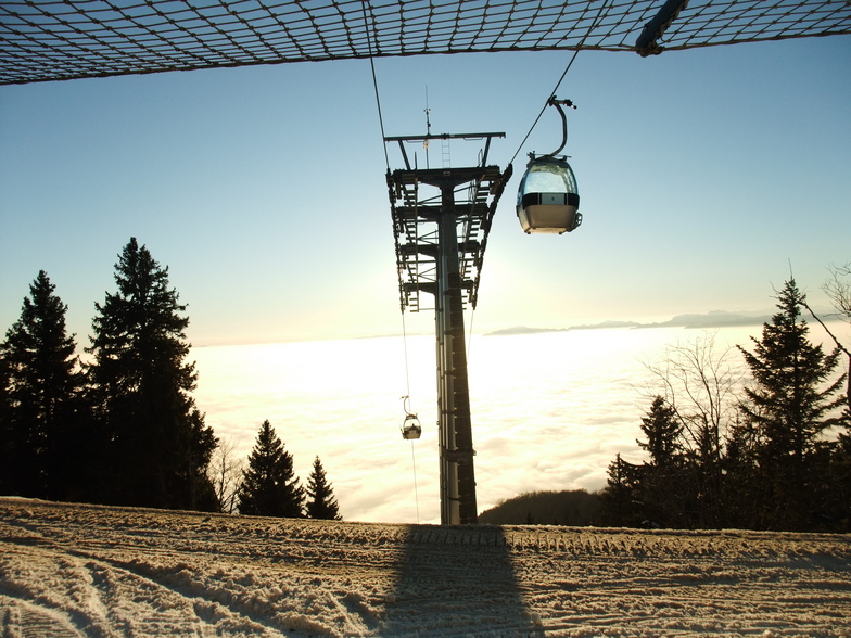 sun down, Krvavec
